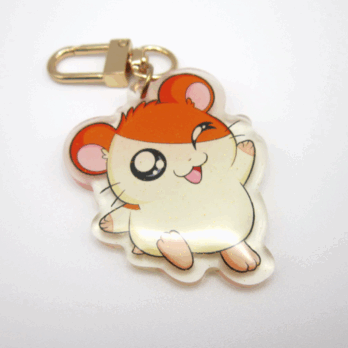 Hamtaro Glitter Charm