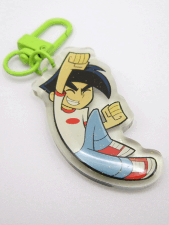 Danny Phantom Glitter Charm