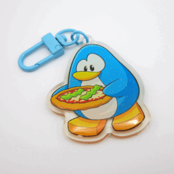 Club Penguin Glitter Charm