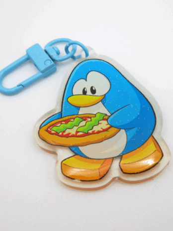 Club Penguin Glitter Charm
