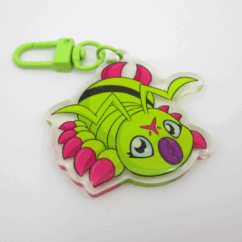Wormmon Glitter Charm Wormmon Glitter Charm