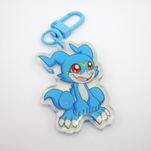 Veemon Glitter Charm